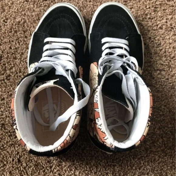 Vans Sk8-Hi Breast Cancer Awareness Women’s Multicolor Shoes - Women’s Size 8 - Picture 3 of 4